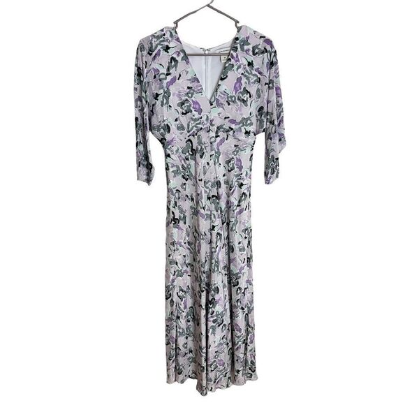 Club Monaco Drape Sleeve Dress 00 - Picture 6 of 13